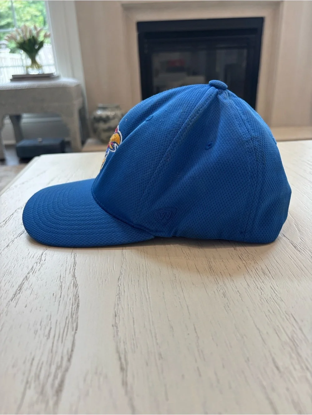 Kansas Jayhawks Top of the World Flex Fit Hat OSFM